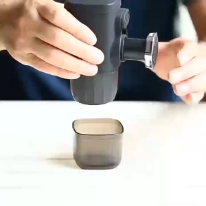 SG-Portable Hand Press Espresso Maker – Compatible with Capsules & Ground Coffee Ideal for Home Travel & Outdoor