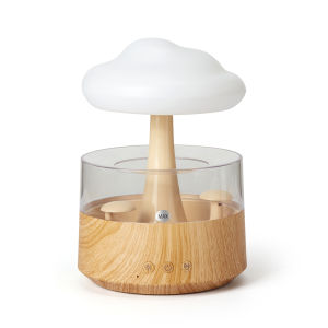 Cloud Shaped Humidifier Bedroom Use Essential Oil Aromatherapy Machine Atmosphere Light Night Light Rain Sound Simulator