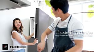 Sharp SJ-RF33E-DS 330L 2 Doors J Tech Inverter Refrigerator