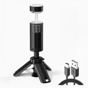 Multifunctional Telescopic Camping Lantern 12000mAh Ultra‑Long Runtime Portable Rechargeable Atmosphere Lamp for Camping Hiking