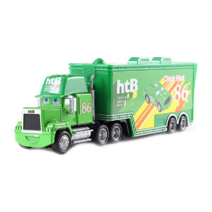 Takara Tomy | Number Pixar Truck No: 3336394351 Lightning McQueen Container Truck Die Casting Alloy Cars Model Toys Truck Birthday Gifts