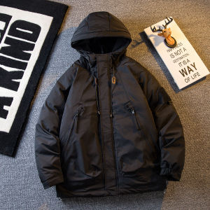 Horizontal Fashion Mountain Retro Thickened Work Clothes Cotton Coat Jacket Male Autumn and Winter Fashion Brand Outdoor Keep Warm Cotton Clothing Cotton Coat