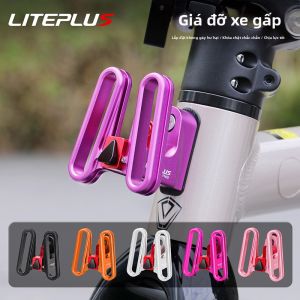 LITEPLUS | Bicycle Front Bag Carrier Shelf Extension Adapter for Folding Bikes