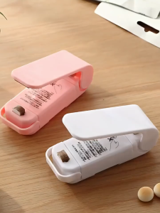HPT QuickSeal – Perekat Plastik Mini Elektrik - Segel Aman Makananmu!