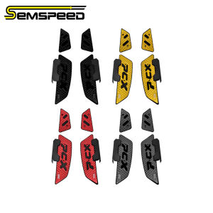 Semspeed xe máy CNC footpegs footrest chỗ gác chân thảm cho Honda PCX 160 125 pcx160 2025