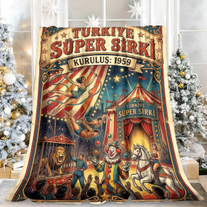 Beast Kingdom | Aesthetic Pattern No Shedding Quick Drying Lightweight Christmas Blanket Perfect Gift for Friends and Family Members