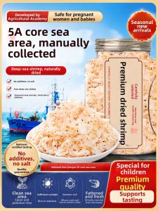 Salt-Free Large Dried Baby-Grade Shrimps Ready-to-Eat