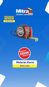 Zehn Meteran Pengukur Karet ZMm.G65 8 Meter