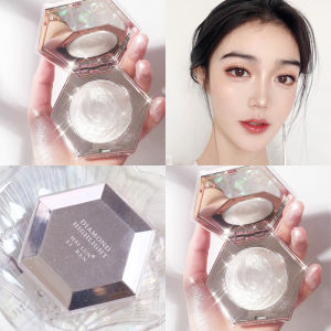 Diamond Highlighter Face Illuminator Shimmer Powder Subtle Glitter Explosive Glitter Potato Clay Eye Body Contour Blush Eyeshadow Palette