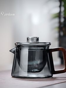 Đáy Cốc Dày Chịu Nhiệt Độ Cao Bằng Thủy Tinh Borosilicate 2025 Bộ Dụng Cụ Trà Tách Trà Nước Cốc Trà Xanh Hoa Trà