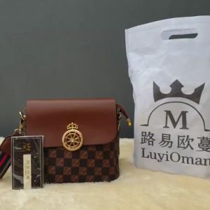 DXJ69 Realpic & Video Tas Selempang Wanita Import Slingbag Cewek Impor Kulit PU