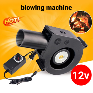 ⚡PH deliveryIn stock⚡12V Portable Blower for Kalan Air Blower with Speed Controller BBQ Fan Handheld Outdoor Cooking Blower Lightweight DC Fan【Household products】