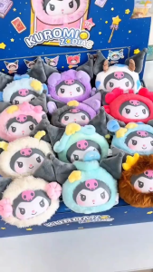 Original TOPTOY Kuromi Twelve Constellation Vinyl Plush Series Blind Box Figure Toys