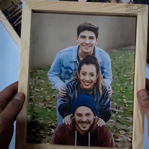 Cetak Foto 8R Termasuk Pigura Kayu Jati Belanda