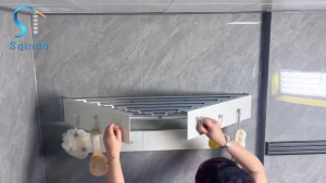 Sqinch Jemuran Baju Lipat Tempel Dinding Rak Jemuran Pakaian Lipat Rak Baju Invisible Dinding Lipat Jemuran Handuk Sepatu Lipat Dinding Balkon Rak Gantungan Handuk gantungan baju di kamar Rak Pengering jemuran tembok lipat Hidden Clothes Drying Rack