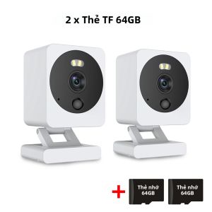 Camera WiFi Mini Ngoài Trời 5MP Chống Nước Giám Sát Video HD Với Âm Thanh 2 Chiều Camera IP Nhà Thông Minh Không Dây Điều Khiển Ứng Dụng Tuya
