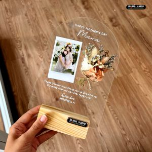 Elina Kado Acrylic gift | aestetic gift| gift hampers | gift kado| buket gift