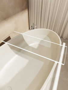 Bathroom Over-the-Bath Multifunctional Acrylic Tray