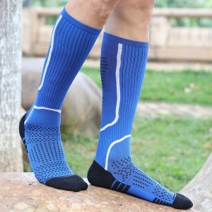 Professional Sport Compression Socks High Tube Marathon Off-Road Running Mens New Model Fitness Jump Rope Pressure Long Socks