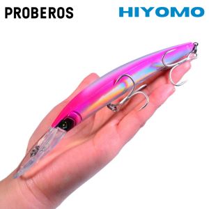 PROBEROS 1pcs Hard Minnow Lure Multipurpose 17cm 27g Deep Minnow Fishing Lure Bass Baits for Ocean Saltwater Freshwater Fishing Tackle DW358