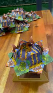 （买5送1）手工纸折手掌莲花-药师真言手掌莲花(药师佛心咒) Praying Lotus