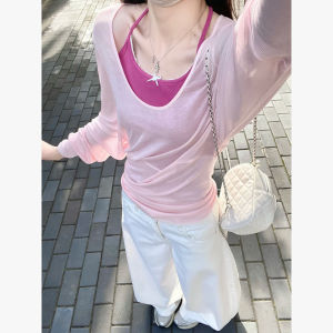 SUHUIQIAN | Bộ Đồ Biển Mùa Hè Cho Phụ Nữ Nhỏ Bé 2 Món
