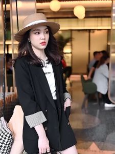 Áo khoác Blazer Kaki Lụa 2 lớp mềm mịn có lót túi - ROSA R26 Full size M L XL XXL