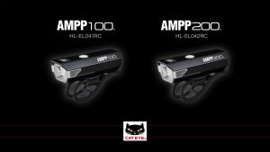 Cateye AMPP200 Bike Light – Compact USB Rechargeable Front Light (1 Pc)