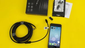 SHISEN Industrial Pipeline Endoscope 480P/1080P 8mm Camera is Suitable For ios Android Mobile Phone Computer Inspection Pipeline Car Visual Mirror