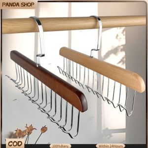 8 Hooks Wood Hanger Organizer Swivel Sling Woman Bra Hanger for Clothes Cap Holder Bag Hanger Hook