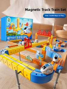 XIDIQI | Intelligent Assembly Magnetic Building Block Track Toys