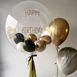 Ins New Style โปร่งแสง งานเต้นรำ Oon Decoration Bubble งานเต้นรำ Birthday Party Event Decoration Round Bubble งานเต้นรำ Oon เด็กทารก วันเกิด