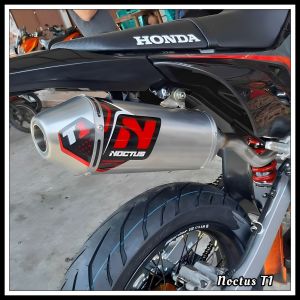Knalpot Norifumi Noctus T1 Full Bending KLX150 KLX140 CRF150L WR155 DTracker Viar Cross X 150