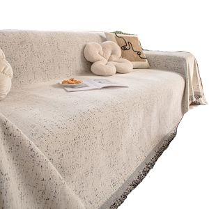 2025 New Anti-Cat Scratch Sofa Cover Full Coverage Sofa Protector Dustproof Sofa Blanket Pad Modern Simple Style Couch Cover