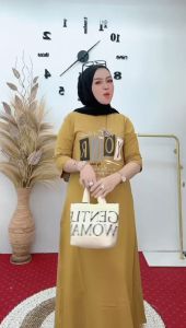Gamis Kaos Kekinian Model YOUR BLOK  & INP cargoTerbaru &Terlaris BY. NABIL