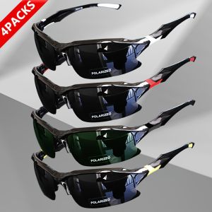 Outdoor Polarized Fashionable Sports Glasses for Men and Women Windproof Suitable for Baseball Running Fishing Golf and Driving