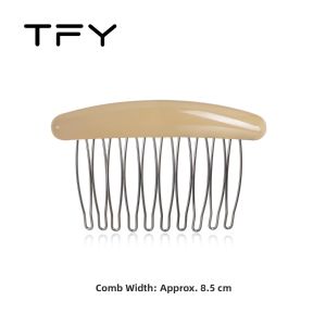 TFY | Volume Top Knot Comb Side Bang Hair Clip Flyaways Manager