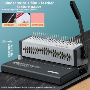 Good | 21-Hole Punching And Binding Machine For Documents
