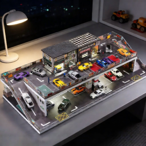 Simulation Garage Display Shelf 1/64