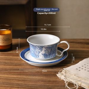 SHELI | High-Quality Chinese Ceramic Coffee Cup Set with Lids