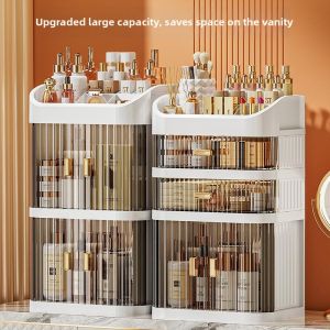 LIWAN | Luxurious Multi-Layer Sliding Drawer Cosmetic Organizer