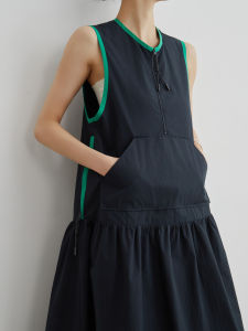 Loose Elegant Simple Casual Dress black