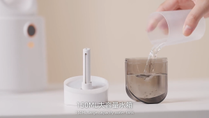 SG【Ready Stock】Pulse Bladeless Fan Air Purifier Negative Ion Mode & Odor Elimination Bladeless spray household electric fan