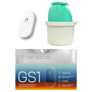 Schbit | Hematonix GS1 CGM 24h Of Use CGM Blood Glucose Sensor for IOS/Android to Support Convenient Diabetes