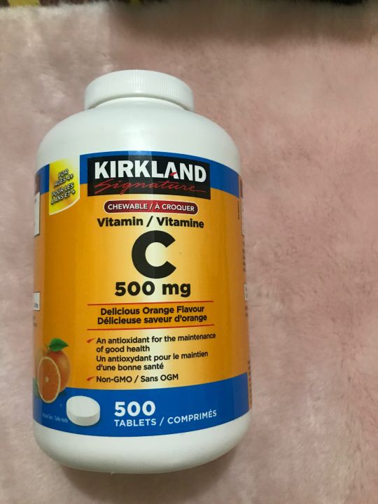Kirkland Signature Vitamin C 500mg Expiration March 2024 Lazada PH