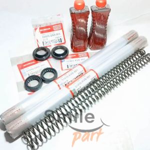 Paket As Shock Sok Depan Set Per Beat Karbu & Vario 110 Carbu