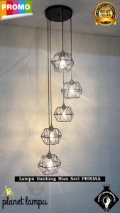 Lampu Gantung Hias Modern Clasik Minimalis 5 in 1