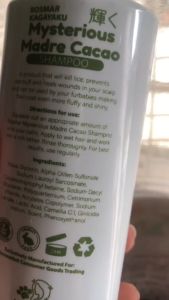 Rosmar Kagayaku Mysterious Madre Cacao Shampoo 200ml Anti Lice Dandruff Scalp Care Anti Kuto Lisa For Furbabies