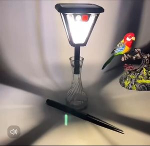 Solar Outdoor Lamp Wall Lamp Intelligent Human Body Induction Large Area Lighting Garden Villa Courtyard Wall Lamp