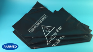 Túi đựng rác y tế Tương Lai bao rác y tế bệnh viện phòng khám - 1kg Có dây & ko dây